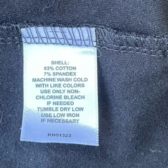 Halogen Black Crew Neck Tank Top - Classic Essential - Size Small - Picture 9 of 10